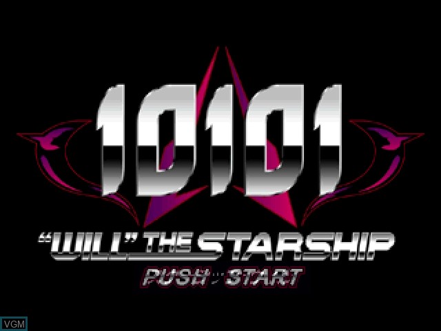 Image de l'ecran titre du jeu 10101 - "Will" the Starship sur Sony Playstation